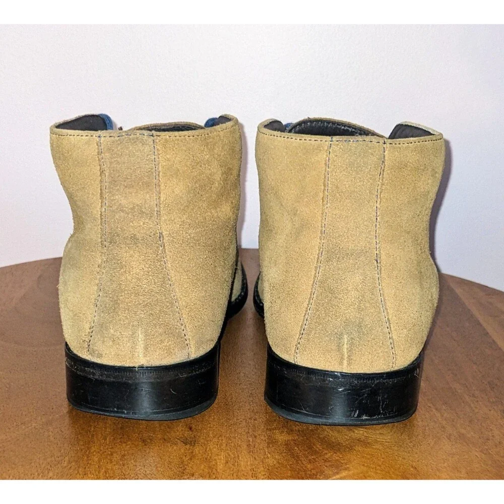 Cole Haan Men's 10M Air Colton Tan Suede Leather Chukka Boots C08570